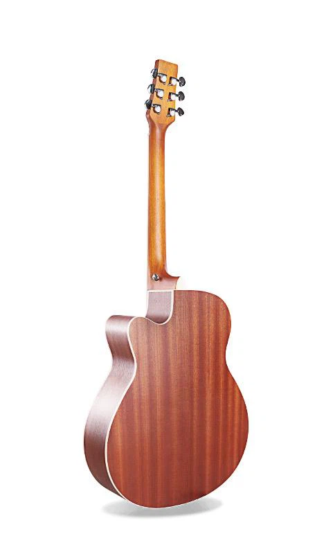 All-Mahogany Dreadnought Acoustic Guitar Natural