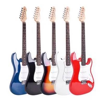 ST stila elektriskā ģitāra