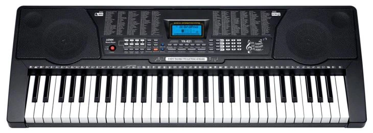 61 taustiņu elektriskā tastatūra klavieres