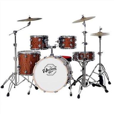 Vintage bordo bungu komplekts