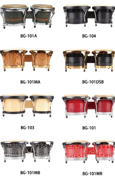 7" plus 9" sākuma līmeņa Bongo bungas
